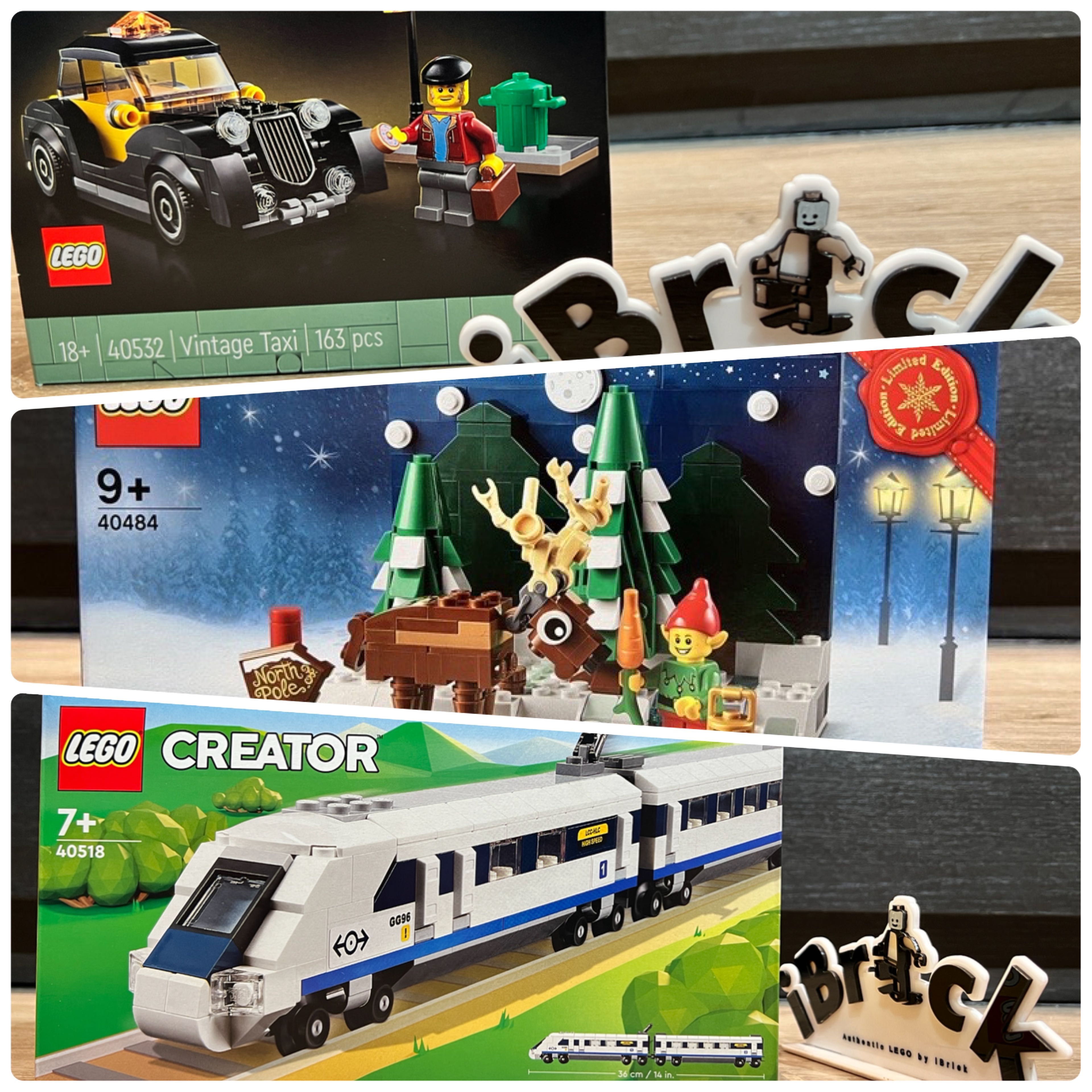 LEGO 40518 + 40532 + 40484 Bundle Deal