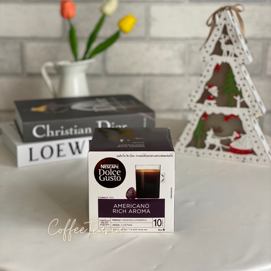 Nescafe Dolce Gusto Americano Rich Aroma กาแฟ กาแฟแคปซูล 1กล่อง 16แคปซูล แคปซูลกาแฟ