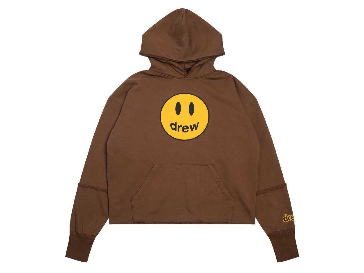 drew house deconstructed mascot Hoodie (BROWN)