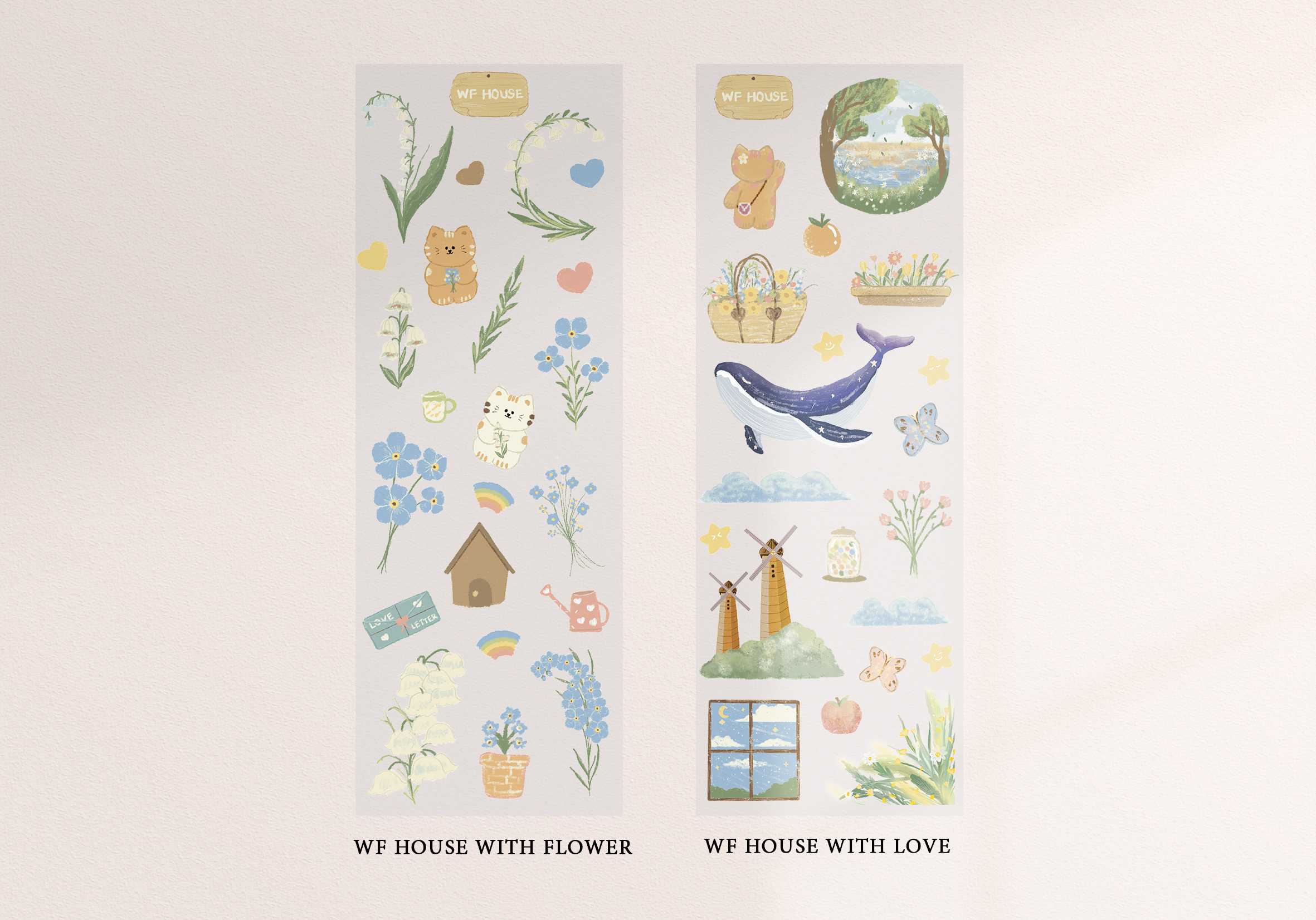 Sticker WF House collection