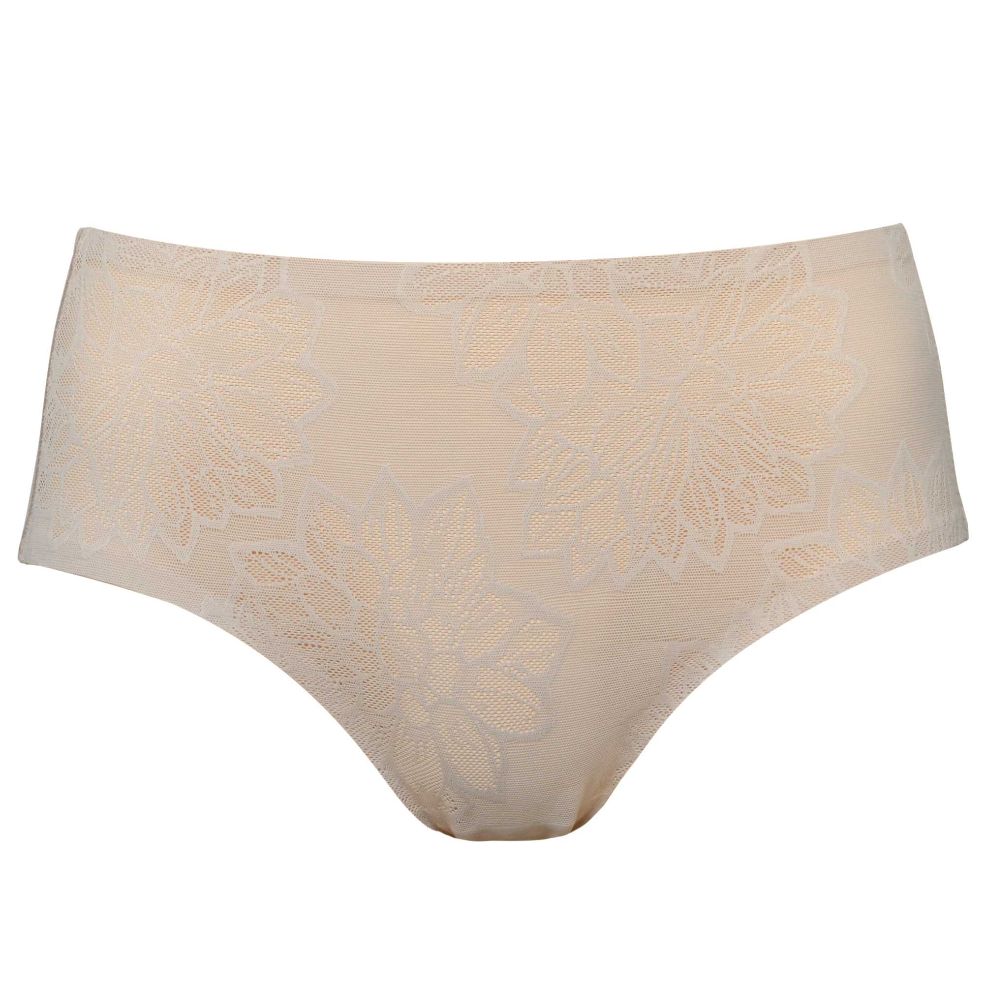 Triumph 10200098 Fit Smart Hipster 00NZ กางเกงในฮิปสเตอร์ ผ้าลูกไม้ยืด สีเนื้อ