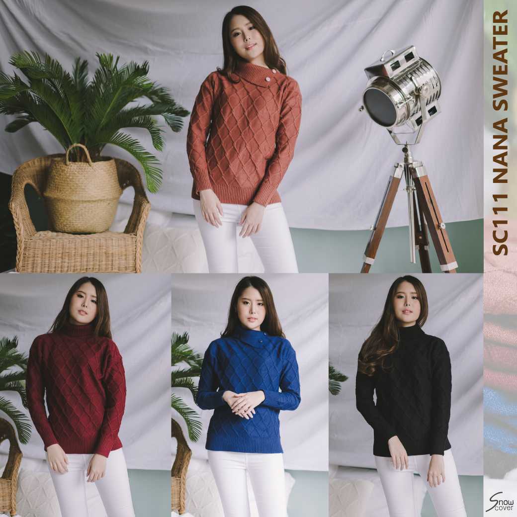 SC111 Nana Sweater (Snowcover เสื้อไหมพรม)