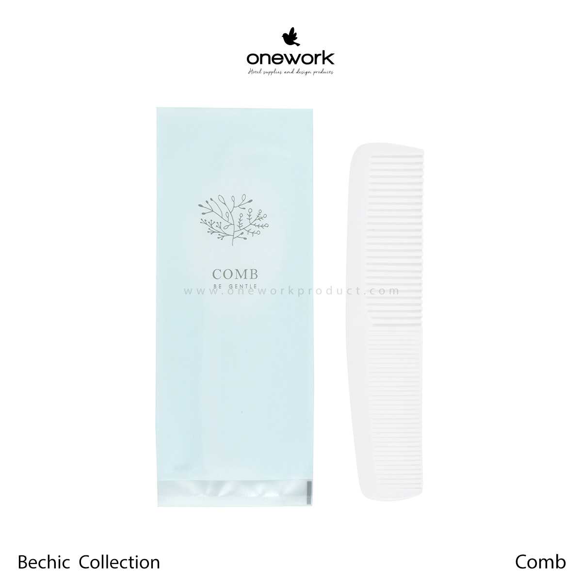 (100pcs.) วันเวิร์ค หวี บีชิค คอลเลคชั่น Onework Comb Be Chic Collection