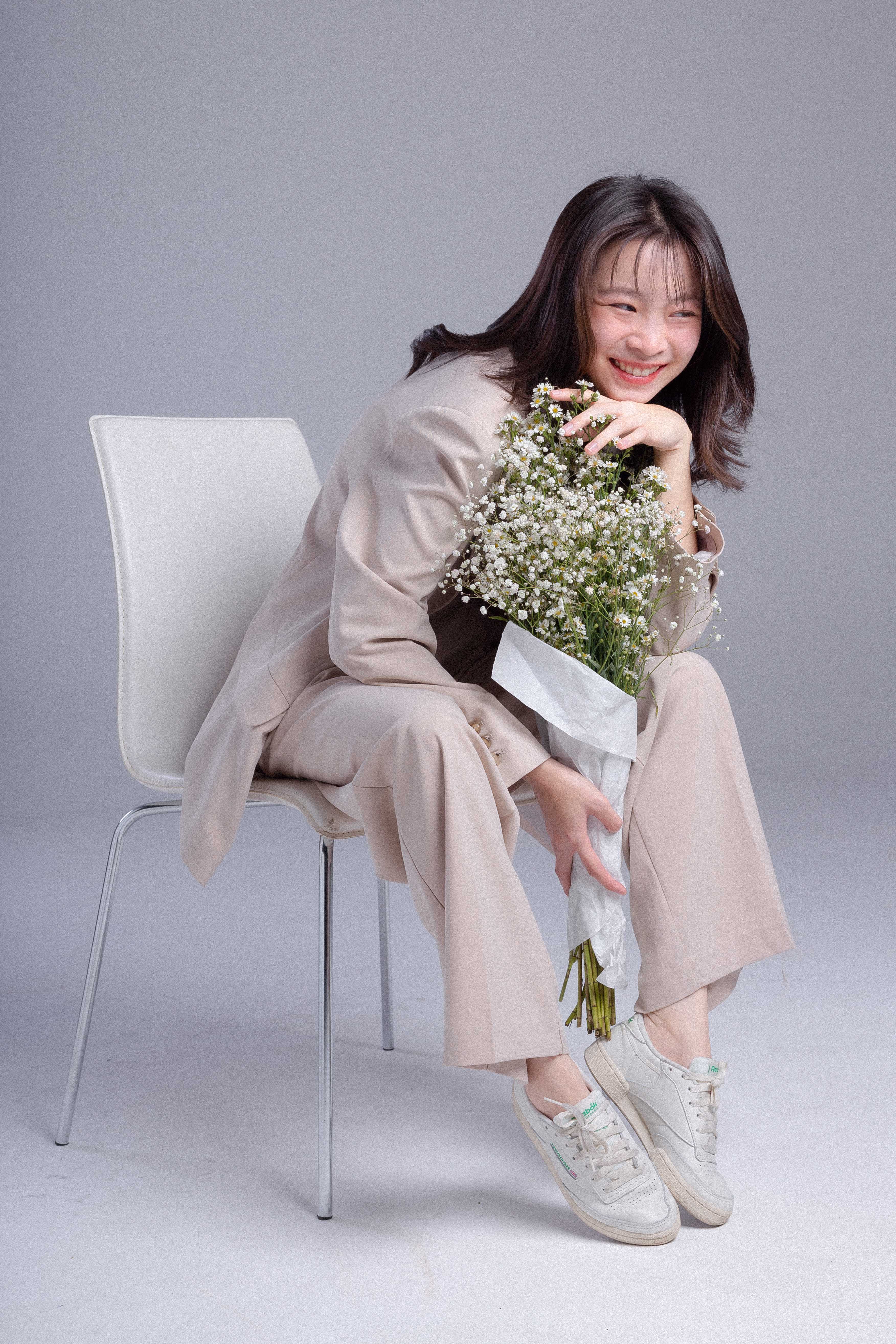 BUTTER BLAZER AND PANTS (พร้อมส่ง)