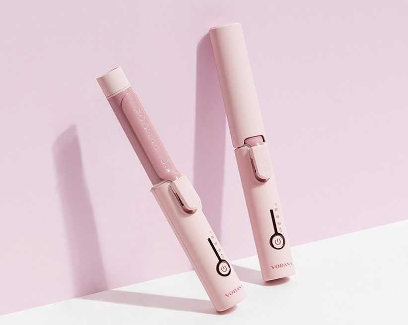 ( พร้อมส่ง ) Vodana Lovely Wave Cordless Mini Curling Iron