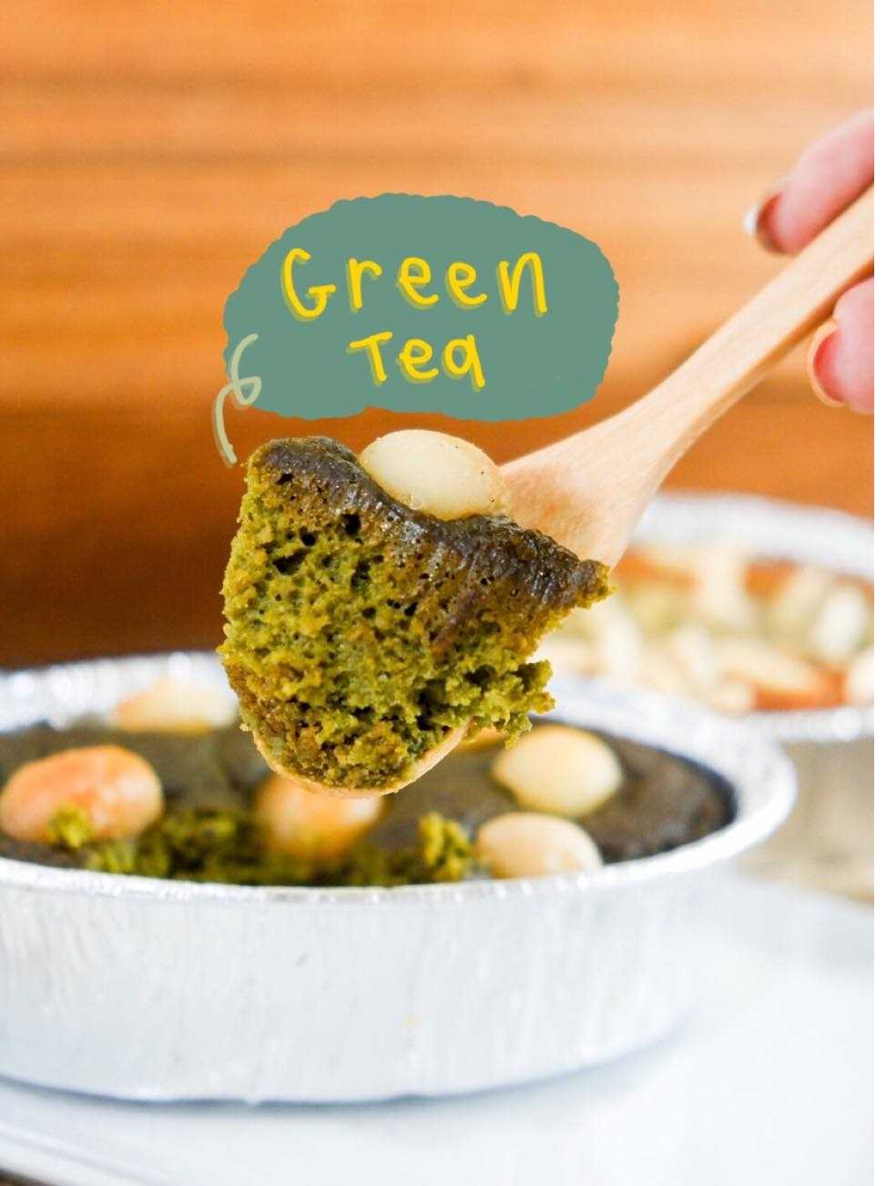 อร่อยไม่อ้วน - เค้กกล้วยหอม รสชาเขียว Clean