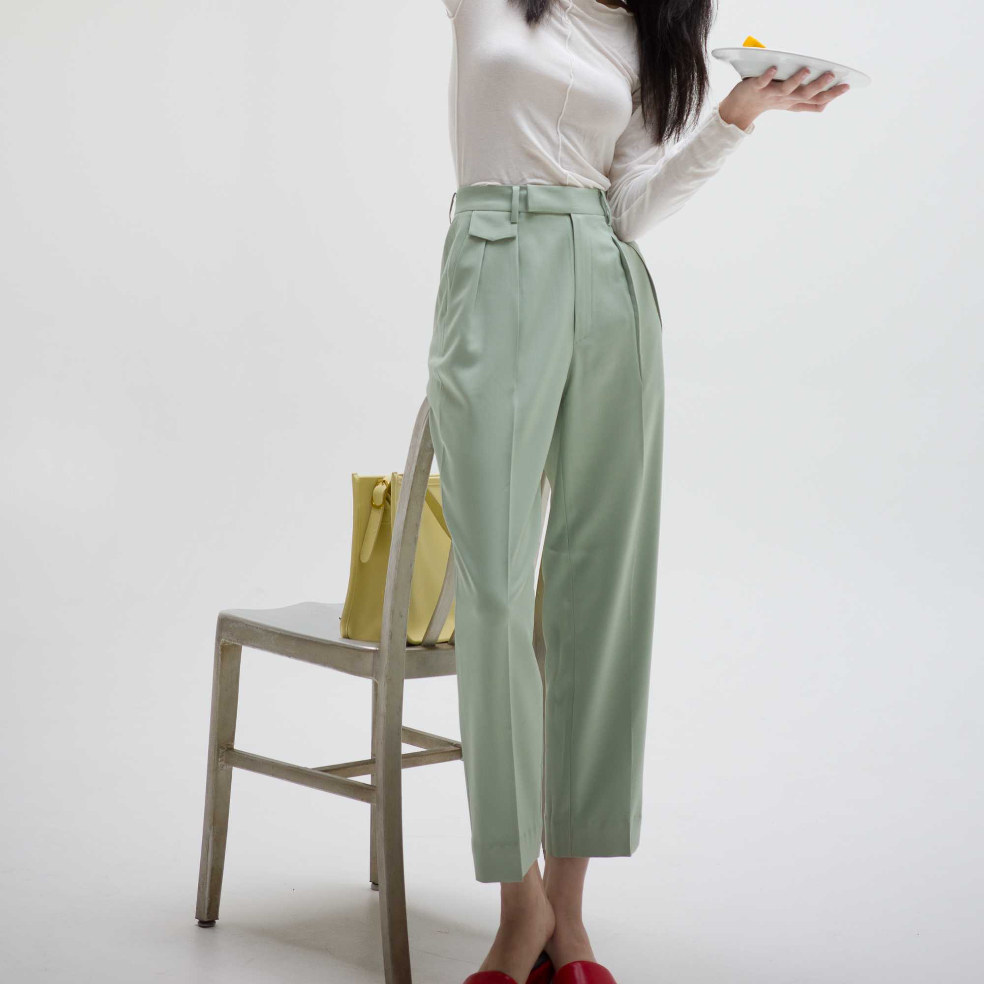 Vintage Pants - Light green