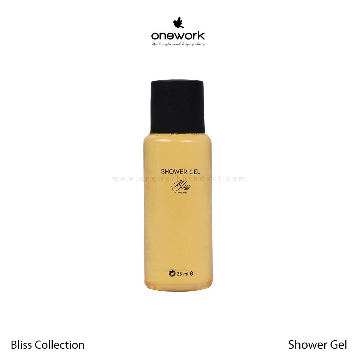 (100 pcs.) วันเวิร์ค ชาวเวอร์เจล 25 มล. บลิส คอลเลคชั่น Onework Shower Gel 25 ml. Bliss Collection