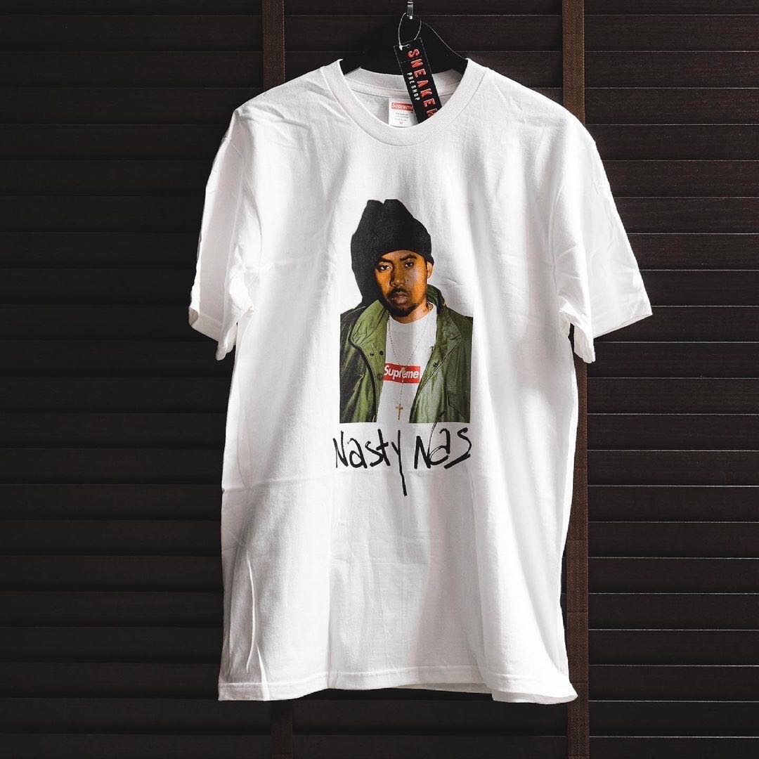 Supreme Nas Nasty Nas White Tee