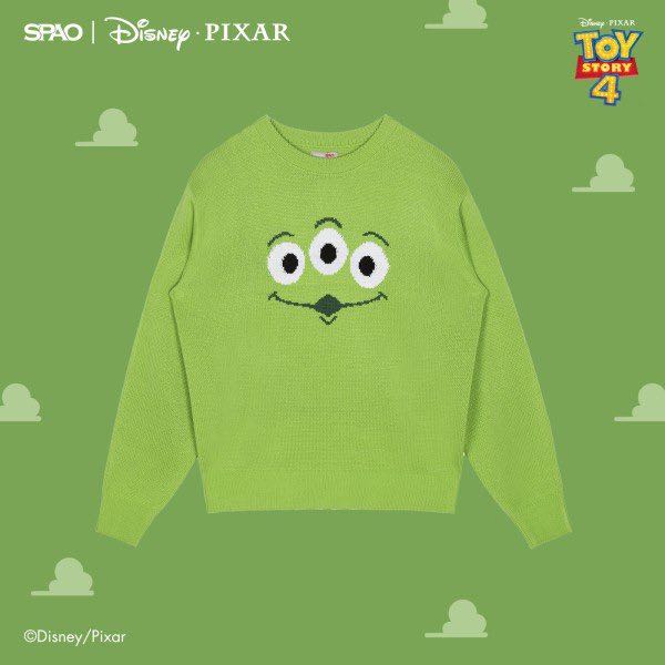 (พร้อมส่ง) Spao x toy story — green