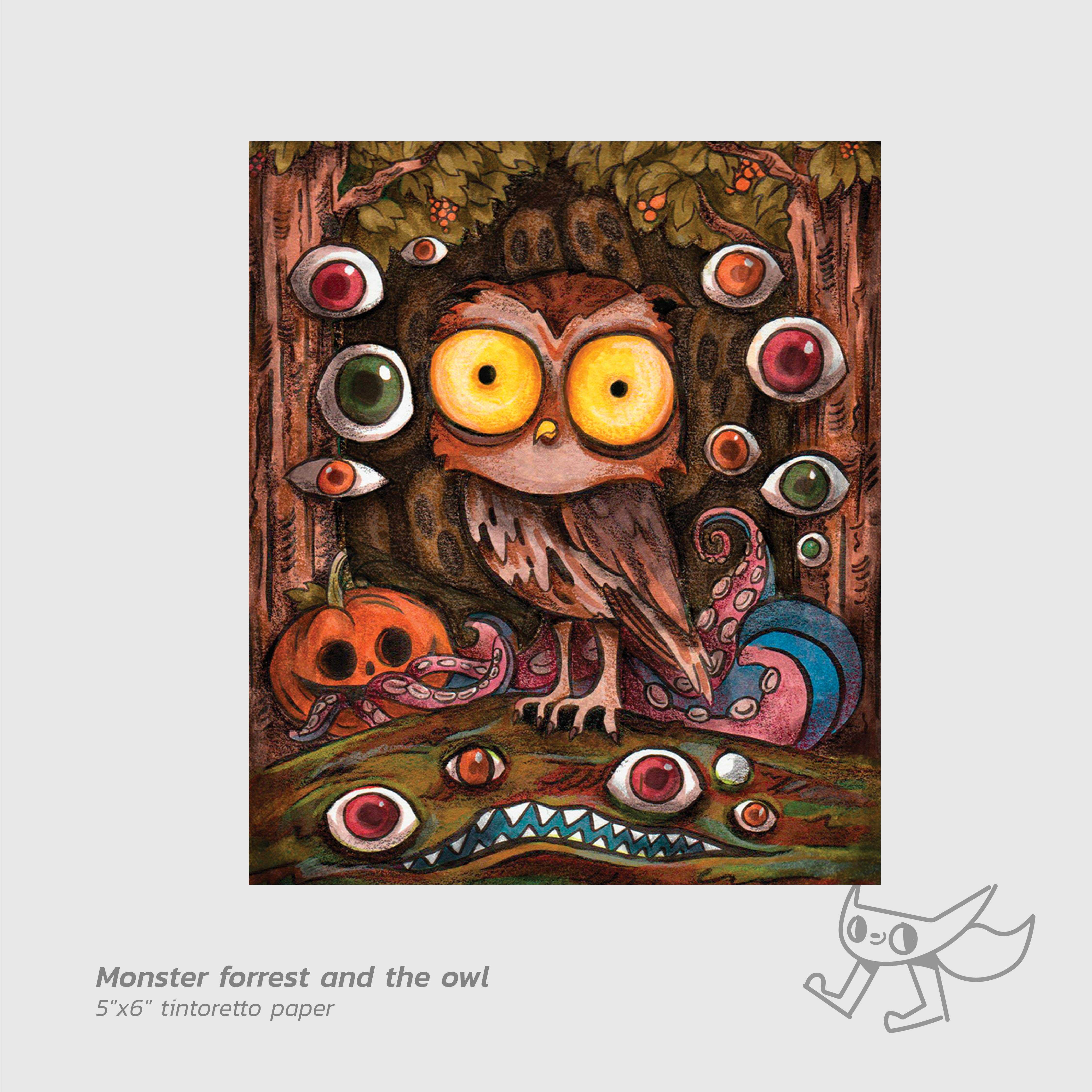 Monster forrest and the owl