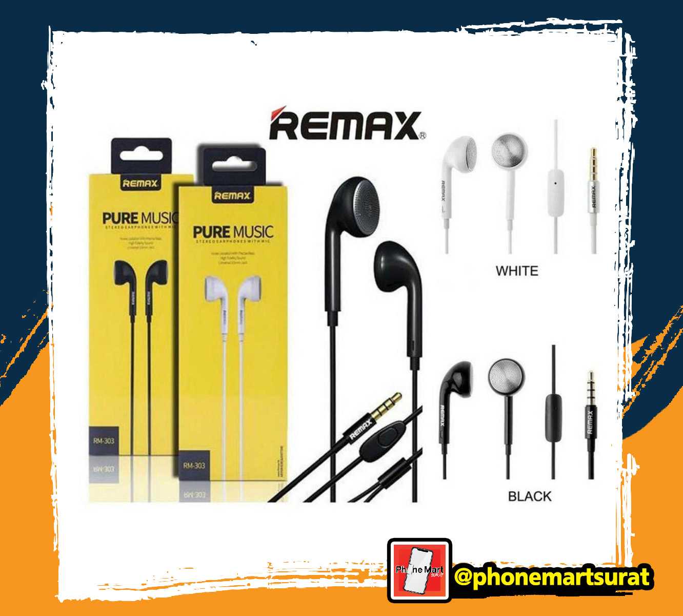 หูฟังสมอลทอร์ค (Small Talk) Remax RM-303