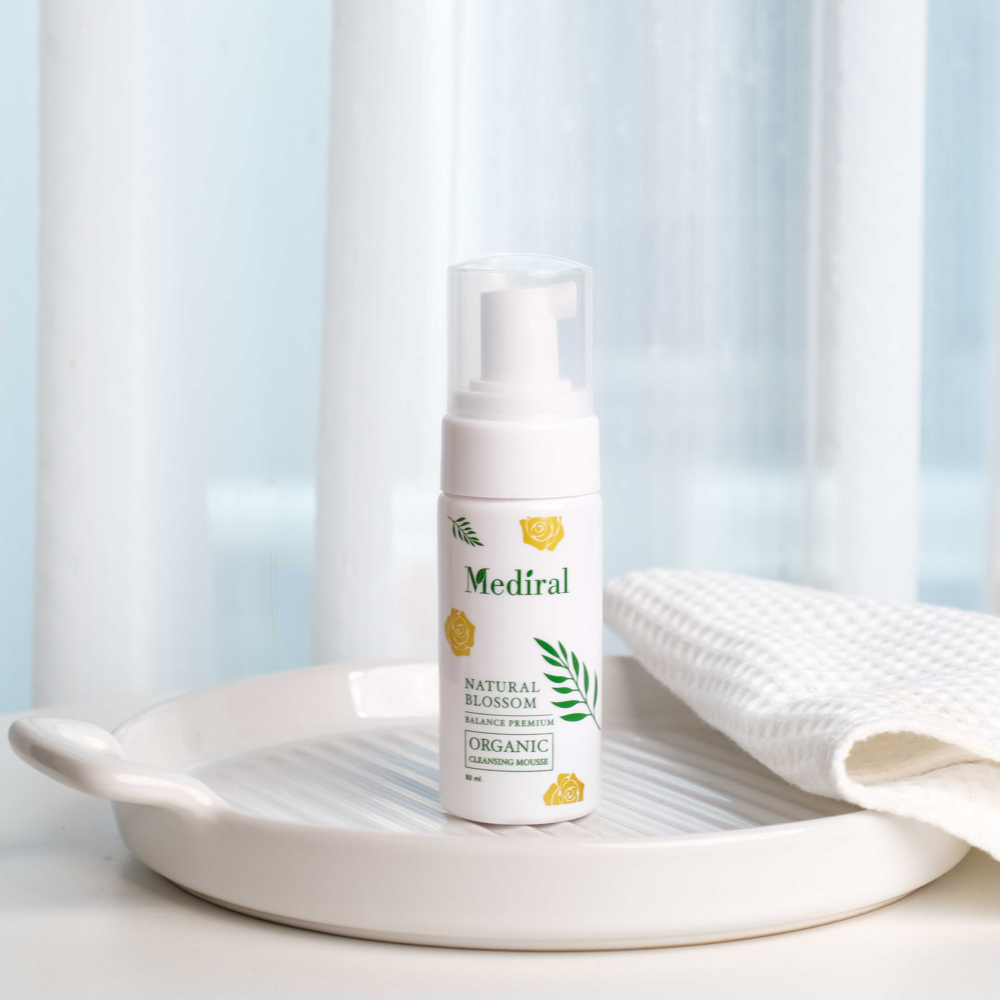 เซ็ท 1 แถม 1 Mediral Cleansing Mousse เมดิรอลมูสล้างหน้า ทำความสะอาดผิวหน้่า