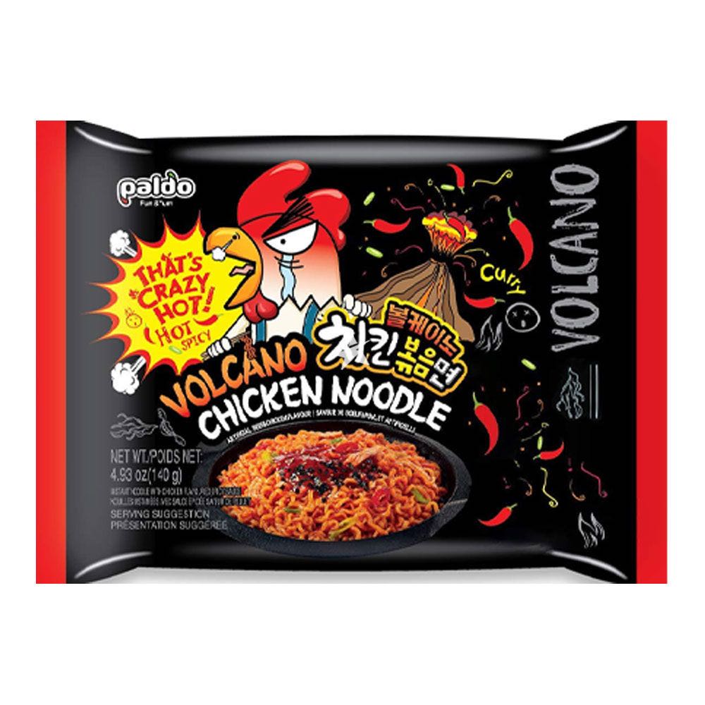 Paldo Volcano Curry Chicken Noodle 140g