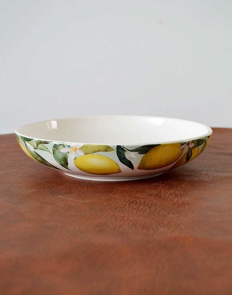 LEMON 8 INCH BOWL V.2 // ชามมะนาว