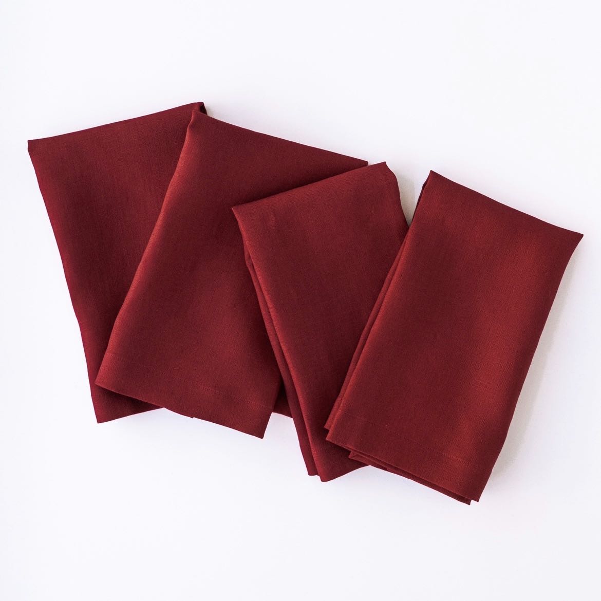 ผ้าเช็ดปากลินินเนื้อหนา EXTRA LARGE LINEN NAPKIN SET