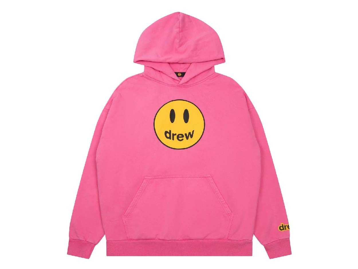 drew house mascot Hoodie (HOT PINK)