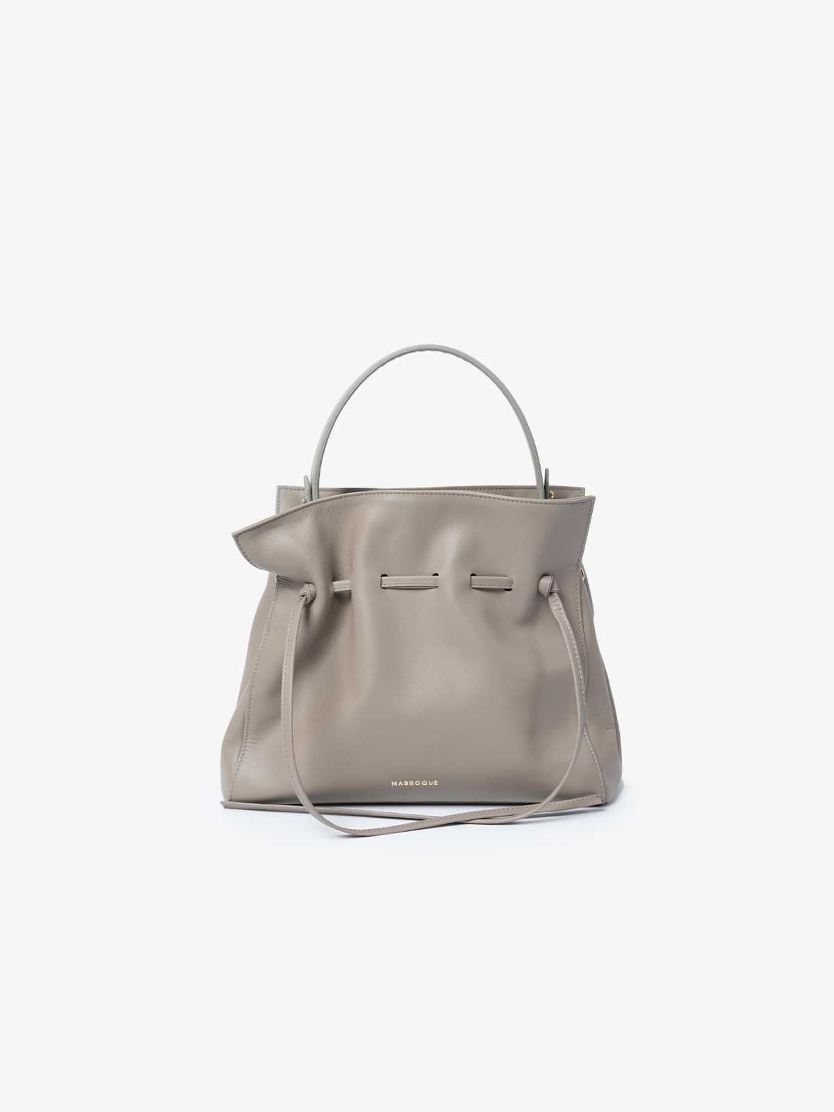 Wendy 25 Leather Crossbody bag in Taupe