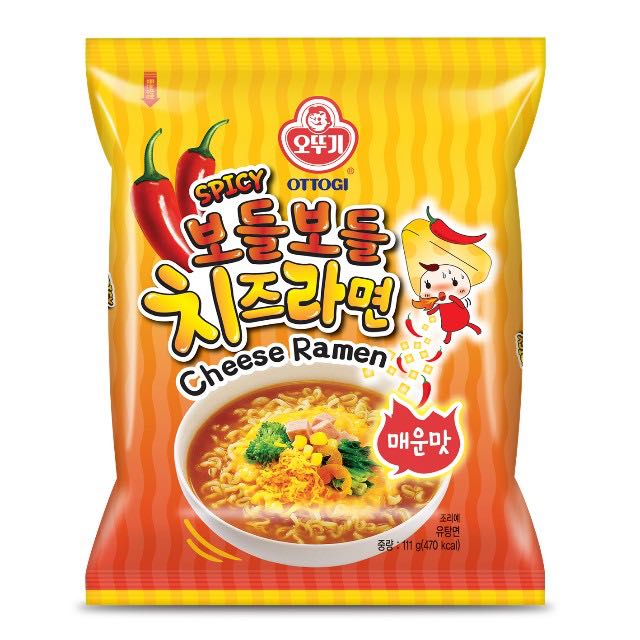 Ottogi Spicy Cheese Ramen 111g