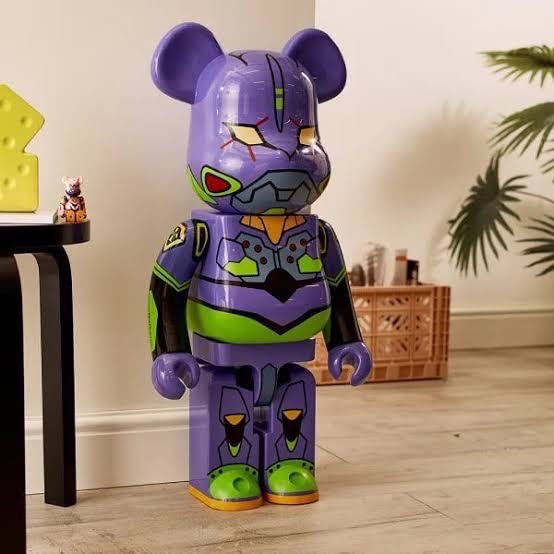 Bearbrick Evangelion Unit-01 1000%
