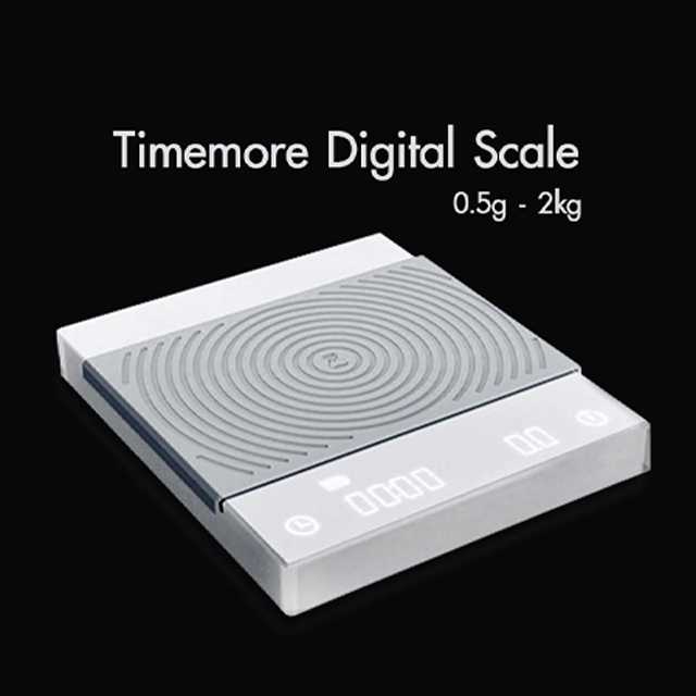 เครื่องชั่งดิจิตอล  Timemore Black Mirror Scale (สีขาว)