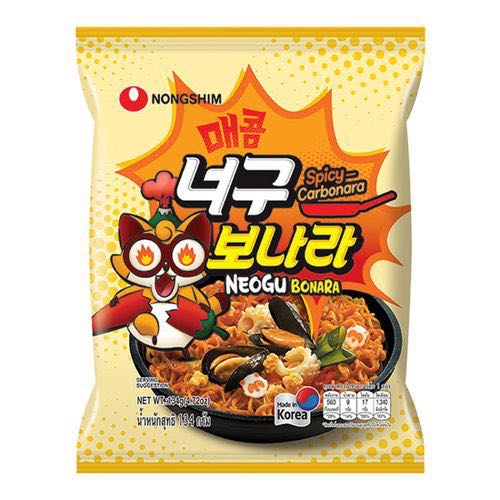Nongshim Neogubonara SPICY CARBONARA NOODLE 134g