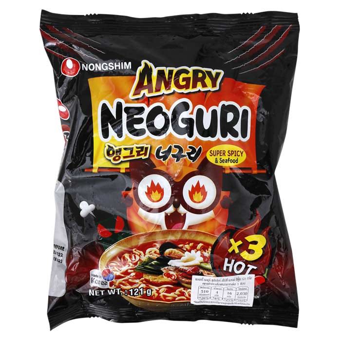 Nongshim ANGRY NEOGURI SEAFOOD SUPER SPICY 121g