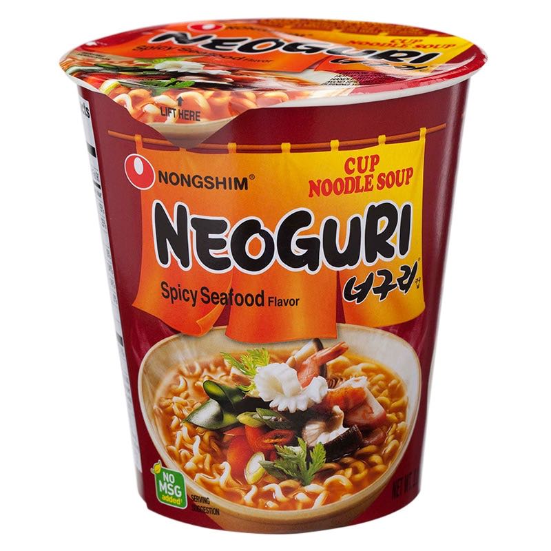 NONGSHIM NEOGURI SPICY SEAFOOD CUP NOODLE 62g