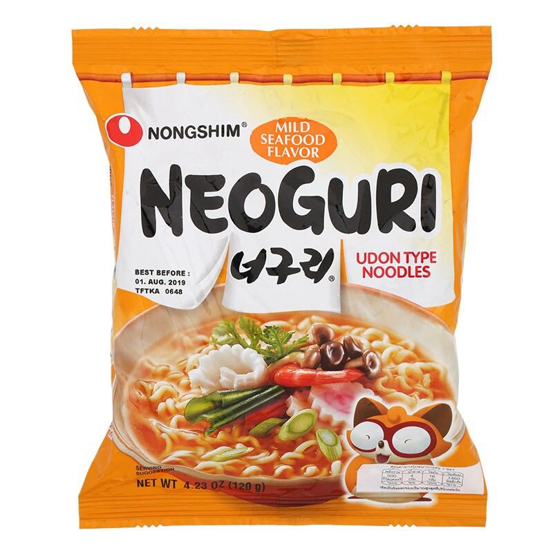 Nongshim Neoguri Ramyun Seafood Mild 120g