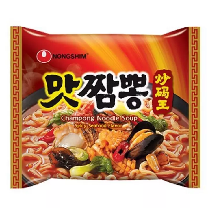 Nongshim CHAMPONG NOODLE SOUP SPICY SEAFOOD 130g