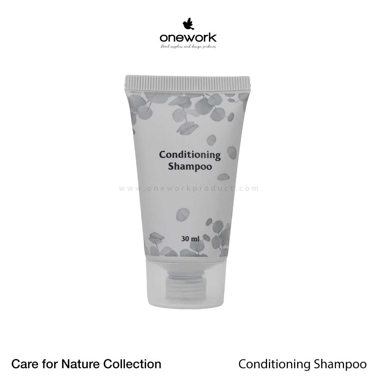 (100 pcs.) วันเวิร์ค แชมพู+ครีมนวด 30มล. แคร์ฟอร์เนเจอร์ Onework Condi-Shampoo 30ml. Care for Nature