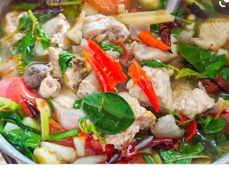 ต้มไก่บ้าน