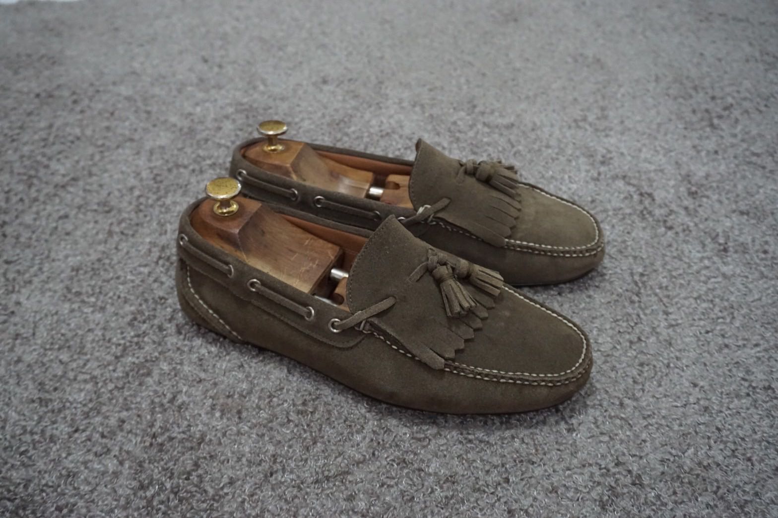 SALVATORE FERRAGAMO DRIVING SIZE 7.5