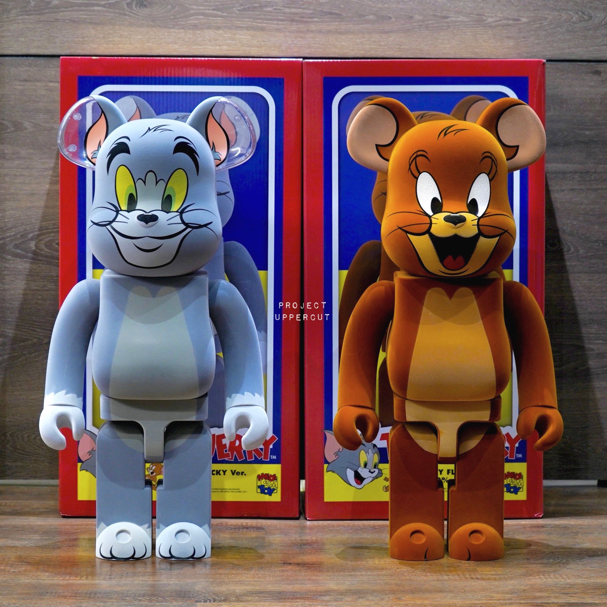 BE@RBRICK 1000% TOM & JERRY - Flocky Ver. [New]