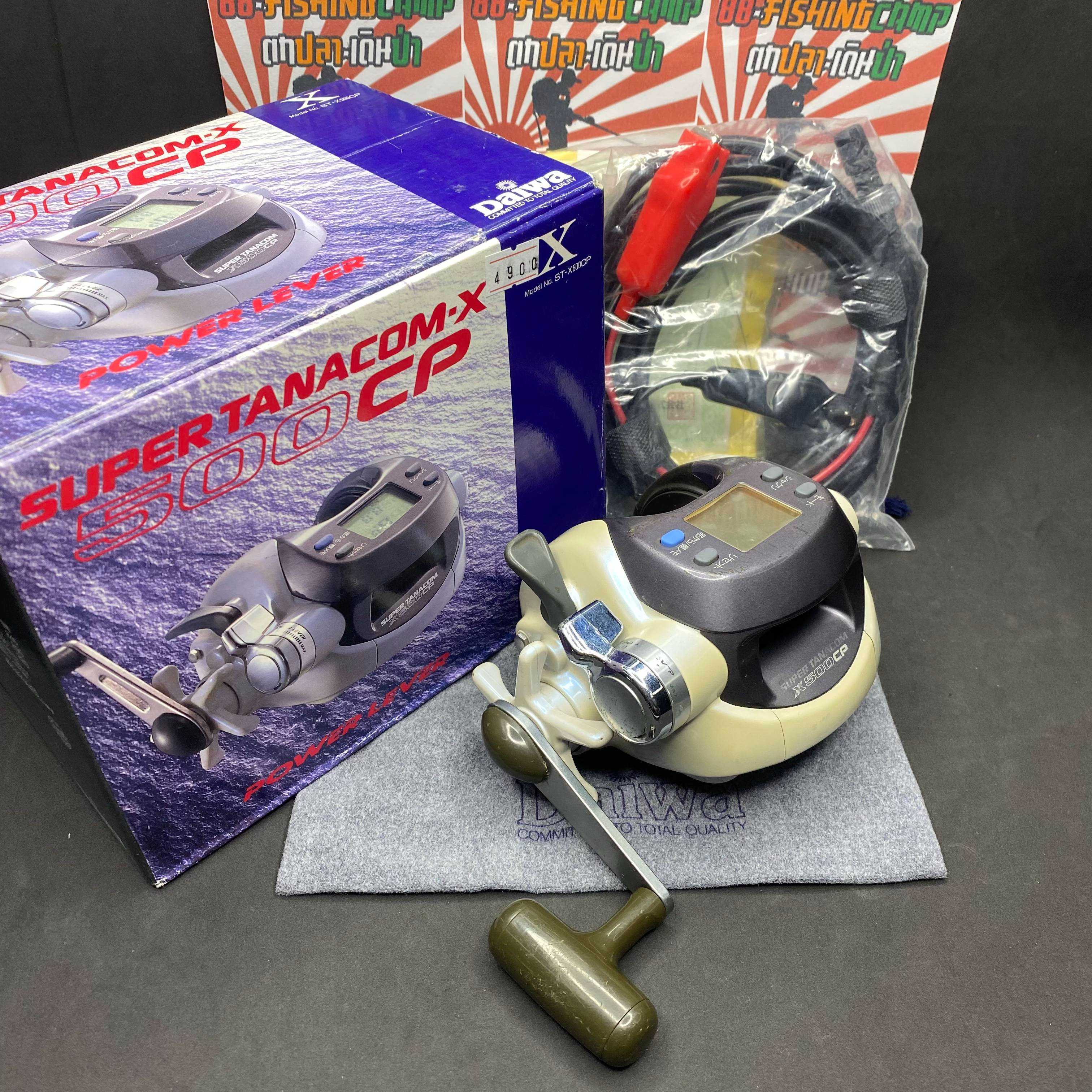 DAIWA SUPER TANACOM-X 500 CP รอกตกปลา รอกตกปลามือสองญี่ปุ่น (หมุนขวา)
