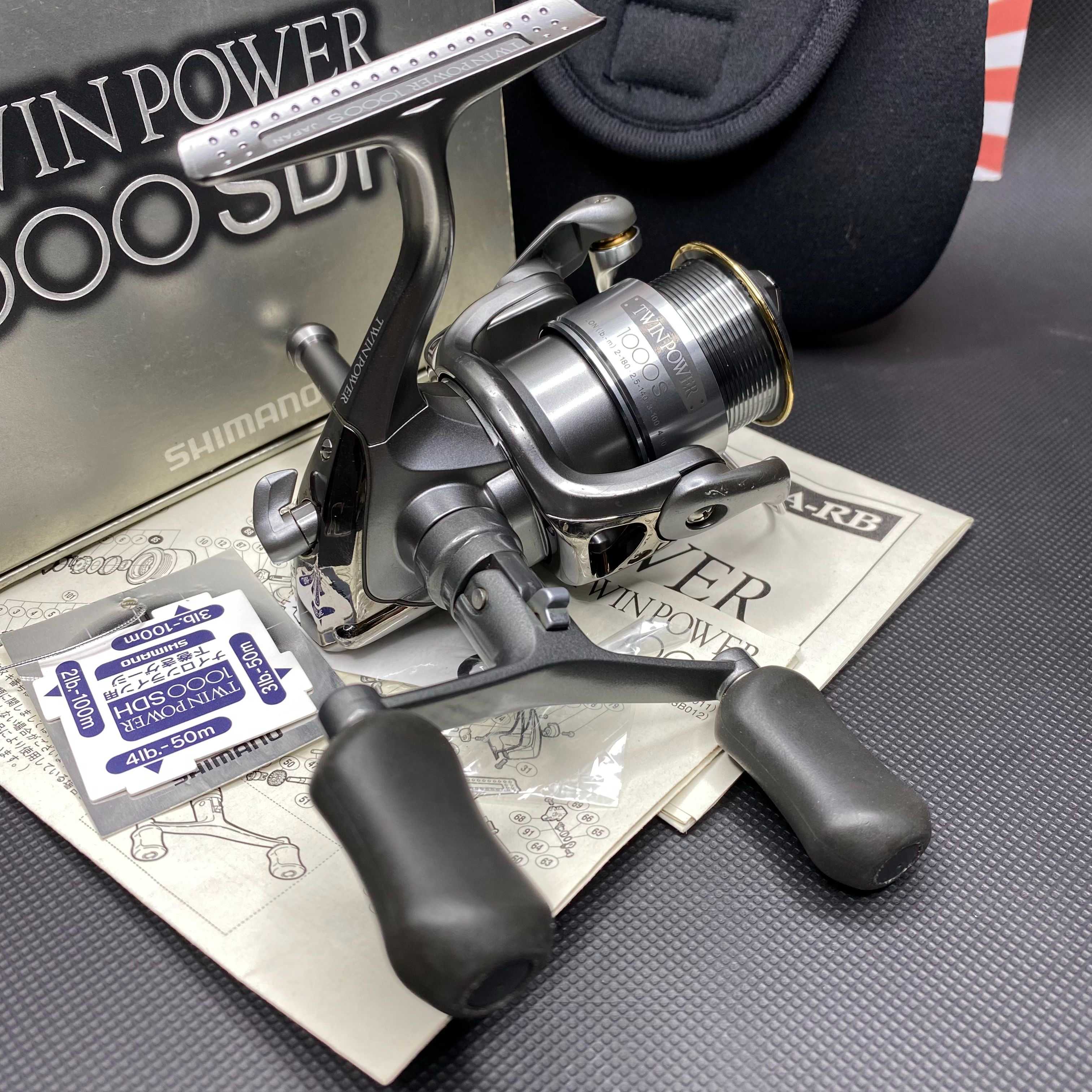 SHIMANO TWINPOWER 1000 SDH รอกตกปลา รอกตกปลามือสองญี่ปุ่น