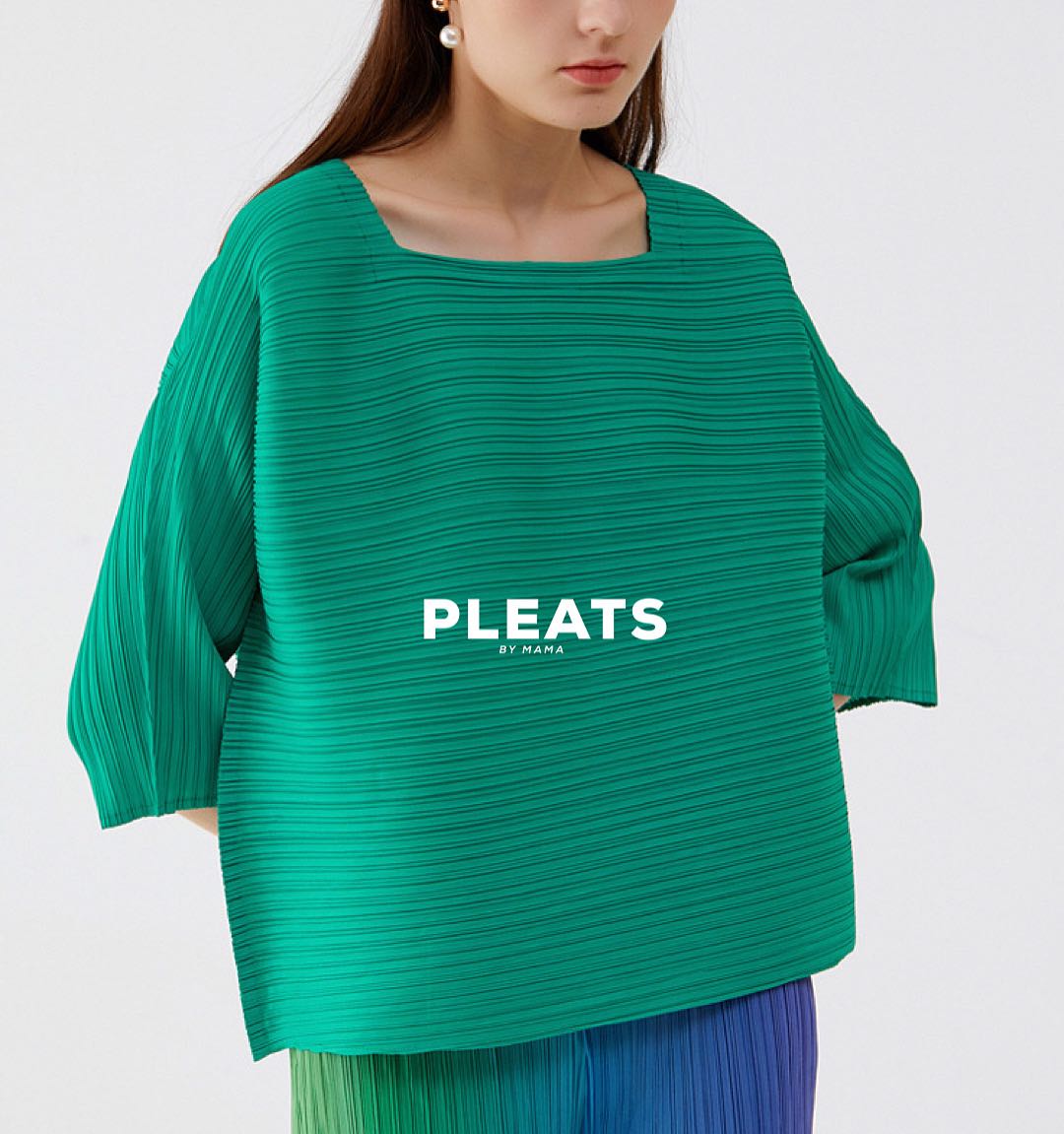 PLEATS SHIRT SH032