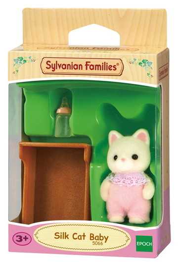 Sylvanian Families Silk Cat Baby / ซิลวาเนียน แฟมิลี่ เบบี้ซิลค์แคท