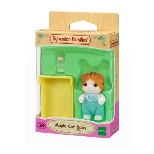 Sylvanian Families Maple Cat Baby / ซิลวาเนียน แฟมิลี่ เบบี้เมเปิ้ลแคท