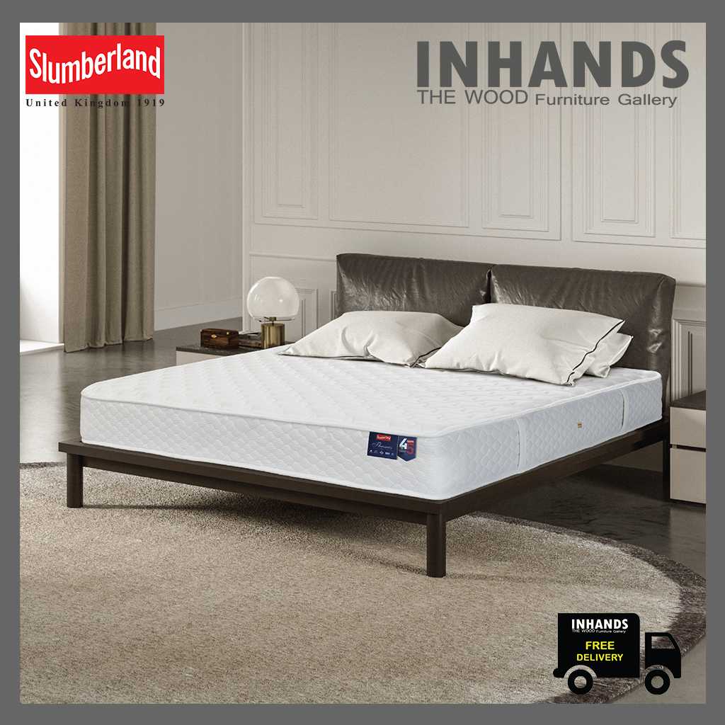ที่นอน slumberland รุ่น Thames 3.5 ฟุต ระบบ Posture Spring1200  ฟูกที่นอน ที่นอนสปริงSlumberland