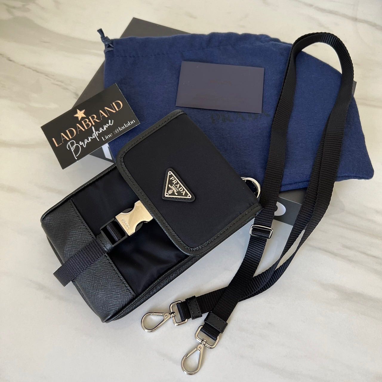 Prada phone bag ✅สินค้าพร้อมส่ง✅