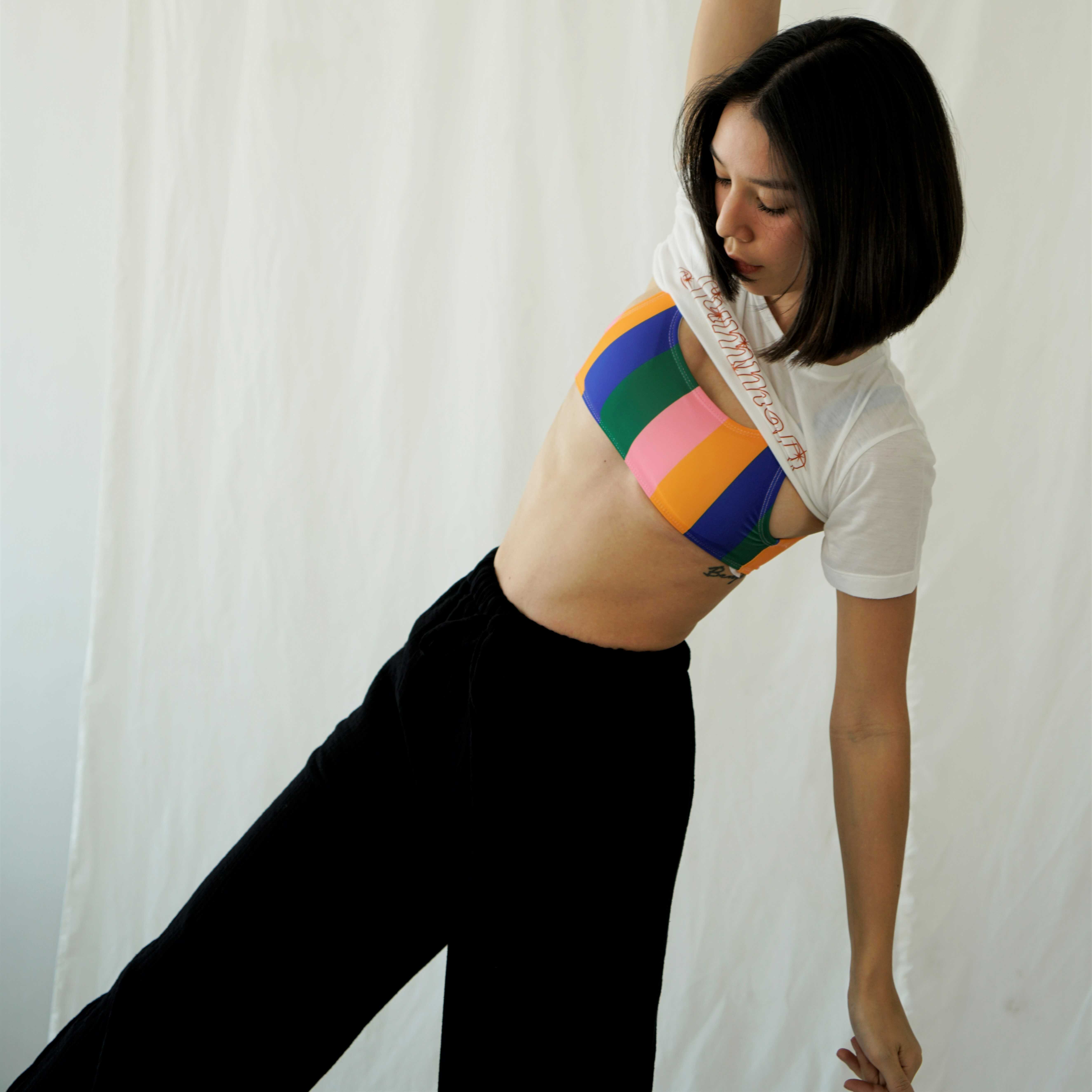 Seafoam - Black Drawstring High Waist Beach Pants