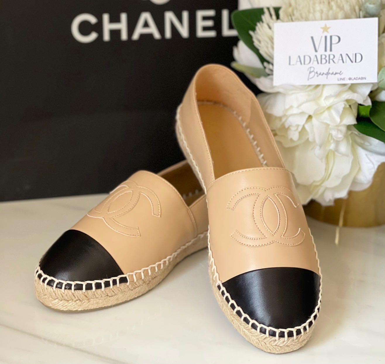 chanel espadrilles  ✅สินค้าพร้อมส่ง✅ ‼️กรุณาเเจ้งไซด์ก่อนกดสั่ง‼️
