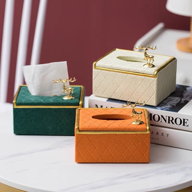 {Pre-Order 10-15 Days} Reindeer Tissue Box