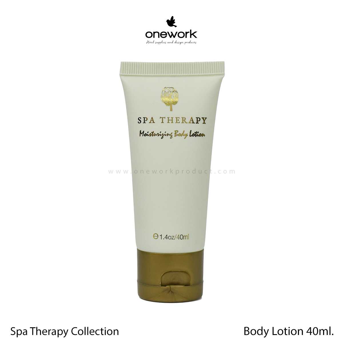 (100pcs.) วันเวิร์ค บอดี้โลชั่น 40มล. สปา เธอราปี Onework Body Lotion 40ml. Spa Therapy Collection