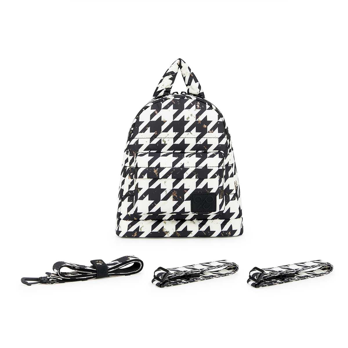 CiPU กระเป๋าเป้ใบเล็ก ขายดีตลอดกาล รุ่น AIRY Backpack XS สี Splash Gold Houndstooth