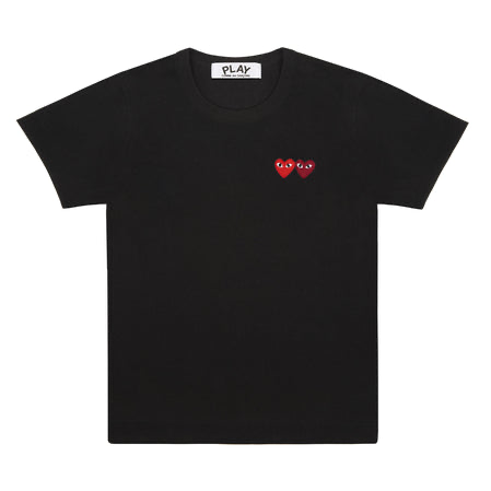 Play Comme Des Garcons -- เสื้อยืด Play Comme หัวใจคู่