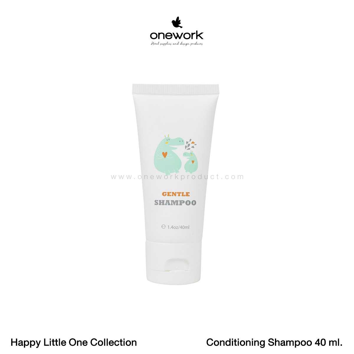 (100pcs.) วันเวิร์ค แชมพู40มล. แฮปปี้ลิตเติ้ลวัน Onework Shampoo 40ml. Happy Little One Collection