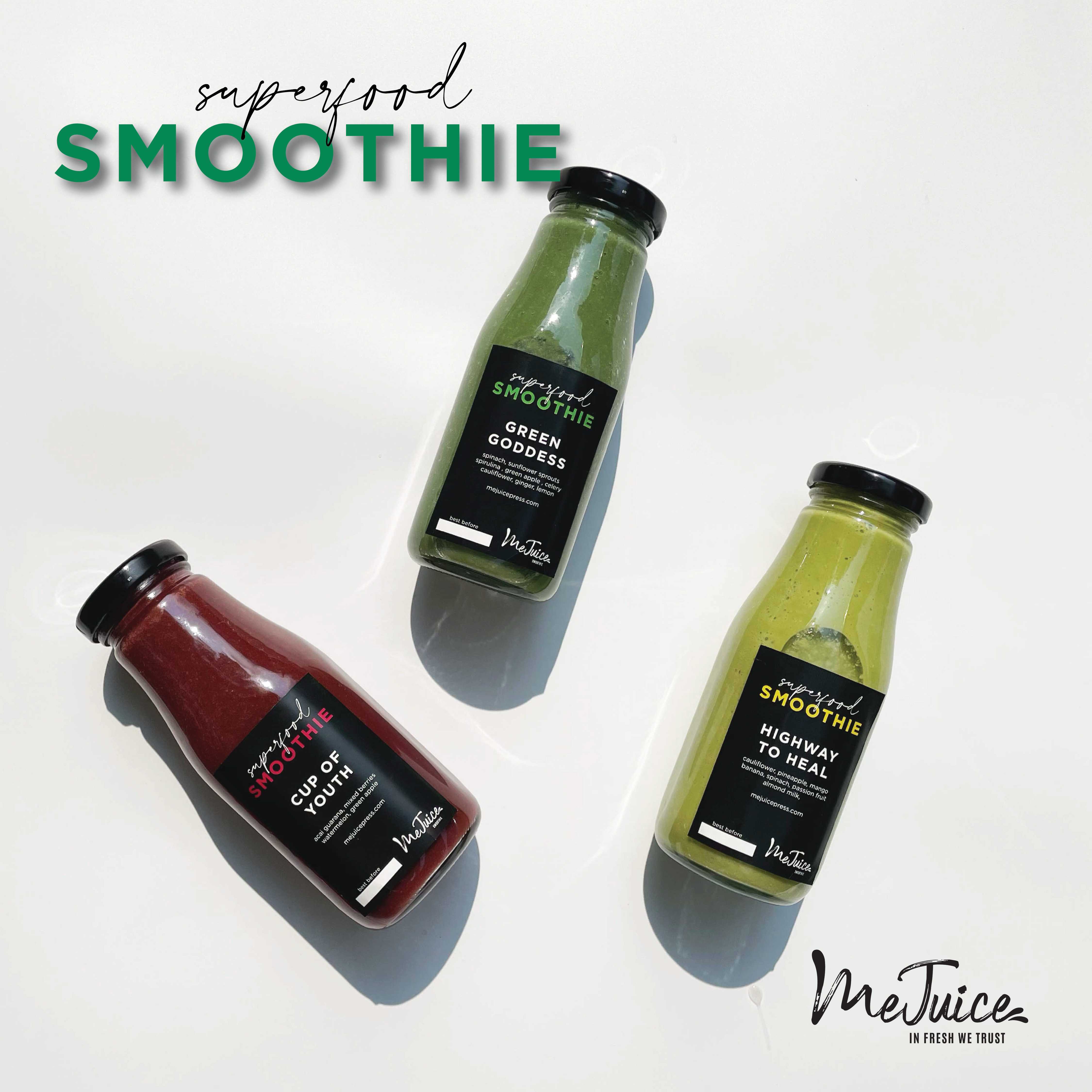 Smoothie Set 4 bottles