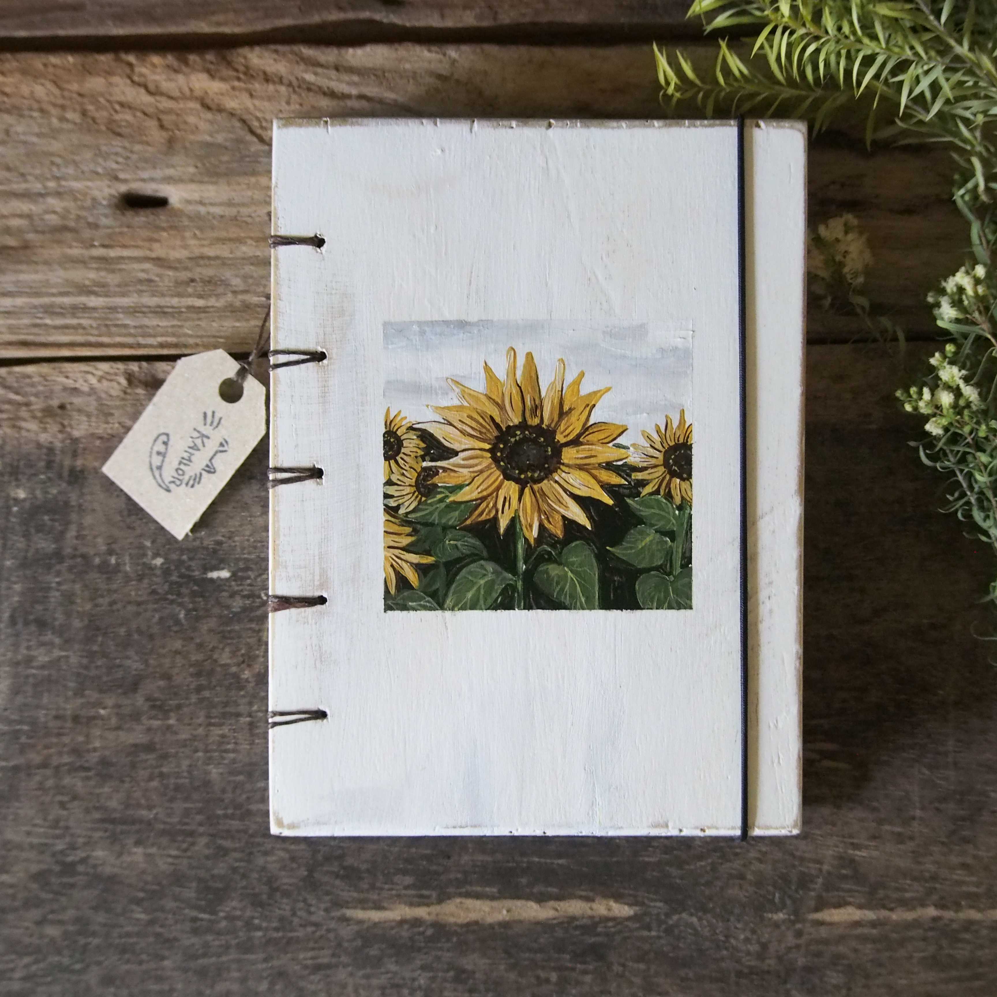 Sunflower เธอคือดอกทานตะวันของฉัน สมุดทำมือ